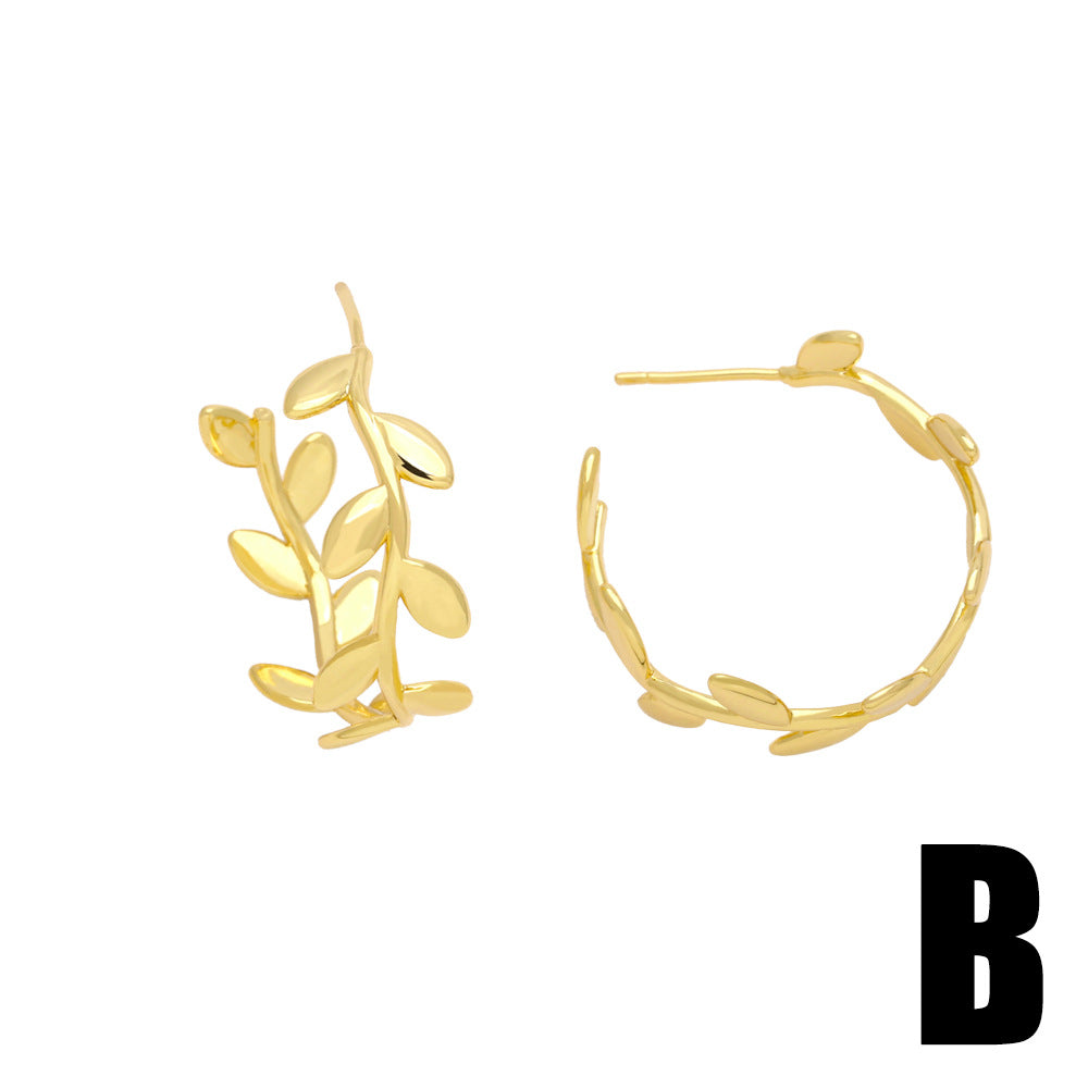 Pendientes de cobre y personalidades líquidas y2K de pendientes de cobre